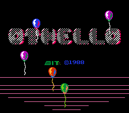 Othello title screen for NES